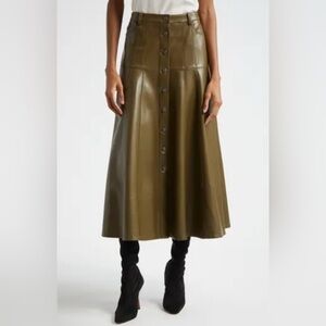 CINQ À SEPT
VEENA SKIRT - A-LINE SKIRT - DARK OLIVE Size 12